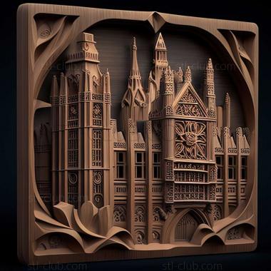 3D model Westminster21 in the United Kingdom (STL)